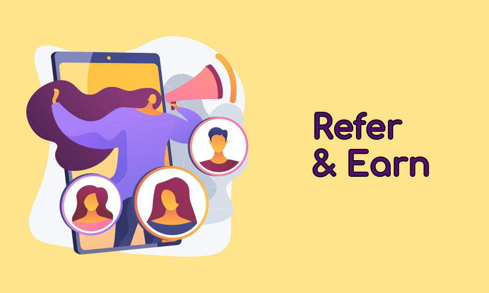 Refer and Earn Illustration